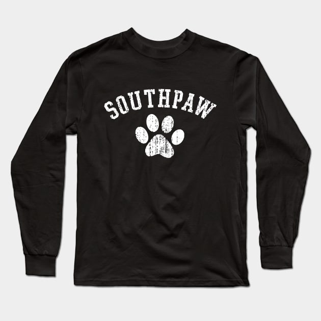 Southpaw black Long Sleeve T-Shirt by alvaroamado